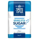 Tate & Lyle Granulated Sugar 1kg | Pure White Sugar for Baking & Daily Use
