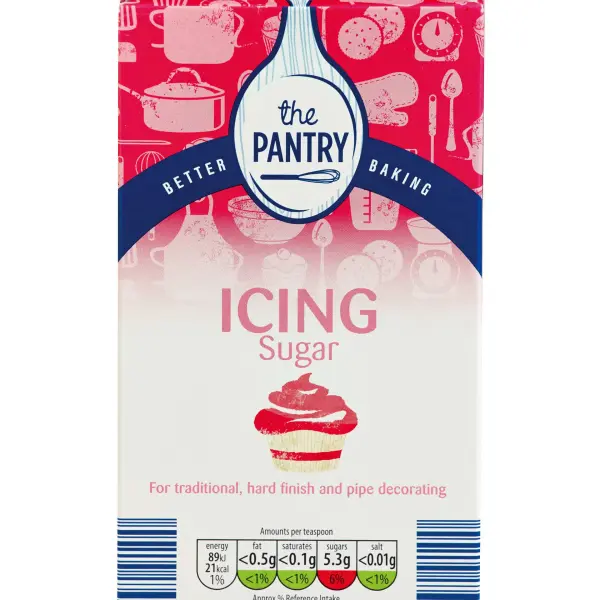 The Pantry Icing Sugar | Fine Powdered Sugar for Baking & Cake Decoration